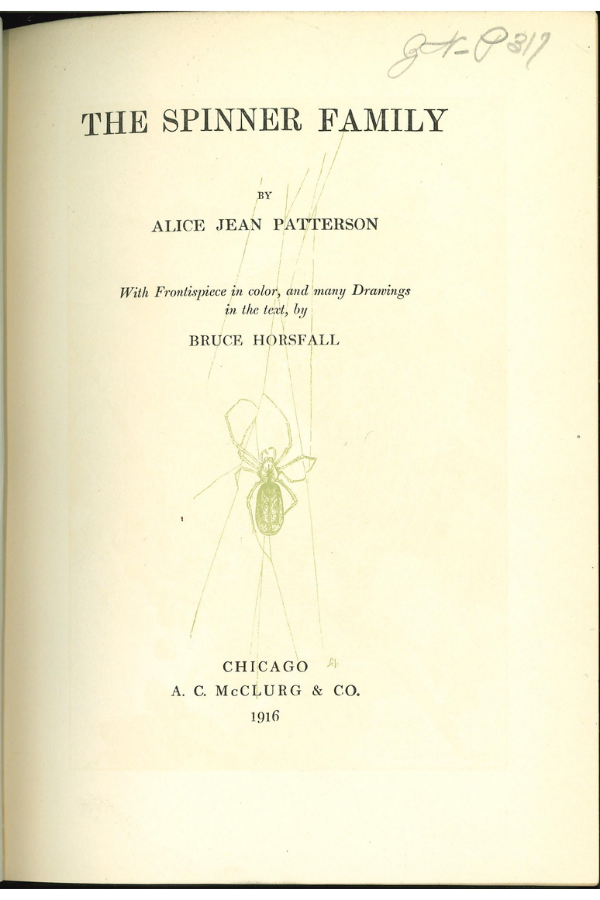 The Spinnner Family title page